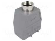 Enclosure for connectors: HDC; size 10B; for cable; Han® B; IP65 HARTING