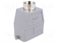 Enclosure for connectors: HDC; size 10B; for cable; Han; IP65 HARTING