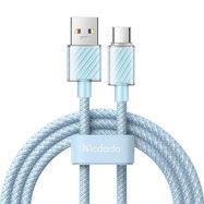 Cable USB-A to USB-C Mcdodo CA-3654, 100W, 2m (blue), Mcdodo