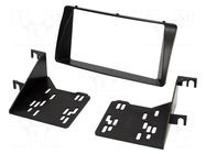 Radio frame; Toyota; 2 DIN; black 4CARMEDIA