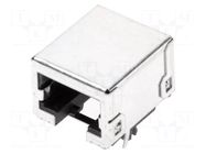 Connector: RJ45; socket; PIN: 8; Cat: 3; shielded; 8p8c; THT MOLEX