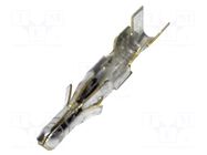 Contact; male; Standard .093"; tinned; 22AWG÷18AWG; bulk; crimped MOLEX