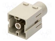 Connector: HDC; module; male; Han-Modular®; PIN: 1; 200A; 1000V HARTING