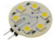 LED; warm white; 1.44W; 84lm; 12VDC; Cap: G4 OPTOFLASH