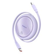 Cable USB-C to USB-C Baseus Free2Draw, PD, 100W, 1m (purple), Baseus