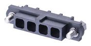 HOUSING CONNECTOR, RCPT, 4POS, 4MM