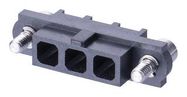 HOUSING CONNECTOR, RCPT, 3POS, 4MM