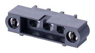 HOUSING CONNECTOR, PLUG, 3POS, 4MM