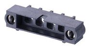 HOUSING CONNECTOR, PLUG, 4POS, 4MM