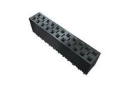 CONNECTOR, RCPT, 4POS, 2ROW, 2.54MM