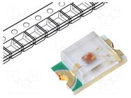 LED; red; SMD; 0805; 460÷700mcd; 1.8÷2.4VDC; 2x1.25x0.68mm; 120° OPTOFLASH