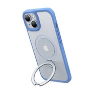 Torras phone case Ostand Matte for iPhone 15 (navy blue), Torras