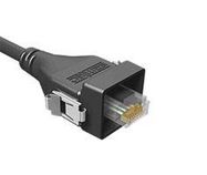 PATCH CORD, RJ45 PLUG-FREE END, CAT5, 2M