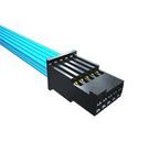 WTB CABLE, 6POS, RCPT-FREE END, 127MM