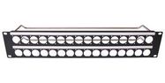 PATCH PANEL,W/ M3 HOLE, 32PORT, 2U