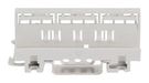MOUNTING CARRIER, PA66, DIN RAIL, GREY