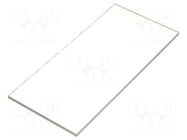 Front panel; 48x96mm; panel mount enclosures COMBIPLAST