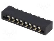 Connector: FFC/FPC; straight; PIN: 8; Non-ZIF; THT; tinned; 20mΩ CONNFLY