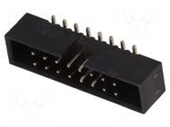 Connector: IDC; socket; male; PIN: 16; vertical; SMT; 2mm; 2x8 CONNFLY