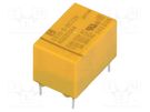 Relay: electromagnetic; SPDT; Ucoil: 12VDC; Icontacts max: 2A; PCB PANASONIC