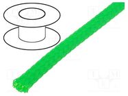 Braid; polyester; Package: 100m; ØBraid : 3÷7nom.4mm; green 4CARMEDIA
