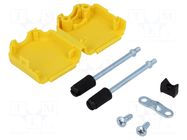 Enclosure for connectors: D-Sub; D-Sub 9pin,D-Sub HD 15pin ENCITECH