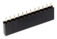 BTB CONN, RCPT, 36POS, 1ROW, 2.54MM