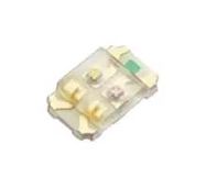 LED, YELLOW/RED, 225/295MCD, 594/629NM