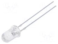 LED; pink; 5mm; 12000÷14400mcd; 15°; Front: convex; 2.9÷3.9VDC OPTOSUPPLY