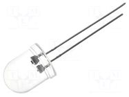 LED; red; 10mm; blinking; 1120÷2180mcd; 30°; 4.5÷6VDC; 20mA OPTOSUPPLY