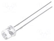 LED; red; 5mm; 330÷750mcd; 140°; Front: flat; 1.8÷2.4VDC OPTOSUPPLY