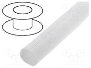 Insulating tube; fiberglass; -40÷180°C; Øint: 10mm; 4.3kV/mm; reel ZDIII