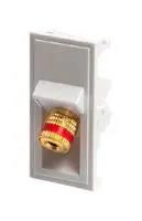 AUDIO LOUDSPEAKER, PLUG/SOCKET, 1POS