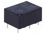 Relay: electromagnetic; SPST-NO; Ucoil: 12VDC; Icontacts max: 10A OMRON Electronic Components