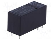 Relay: electromagnetic; SPST; Ucoil: 6VDC; Icontacts max: 16A; PCB OMRON Electronic Components