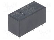 Relay: electromagnetic; DPDT; Ucoil: 24VDC; Icontacts max: 8A; PCB OMRON Electronic Components