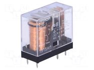 Relay: electromagnetic; SPDT; Ucoil: 24VAC; Icontacts max: 10A OMRON Electronic Components