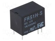 Relay: electromagnetic; SPDT; Ucoil: 12VDC; Icontacts max: 1A; FRS1 FORWARD INDUSTRIAL CO.
