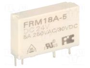 Relay: electromagnetic; SPST-NO; Ucoil: 24VDC; Icontacts max: 5A FORWARD INDUSTRIAL CO.