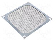 Filter; metal; 120x120mm; screw; with EMI shielding; A: 118.87mm RICHCO