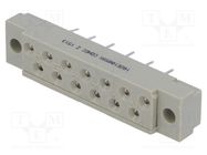 Socket; DIN 41617; female; PIN: 13; THT; straight; 4A; 250V; B: 30mm CONEC