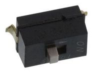 DIP SWITCH, SPST, 1POS, 0.1A, 5VDC, SMD