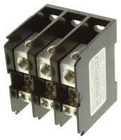 TERMINAL BLOCK, BARRIER, 3 POSITION, 2/0-14AWG