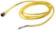 SENSOR CORD, 4P, M12 RCPT-PIGTAIL, 2M