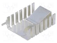 Heatsink: moulded; TO218,TO247,TO248; L: 32mm; W: 20mm; H: 9mm; raw FISCHER ELEKTRONIK