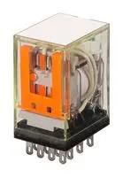 POWER RELAY, 4PDT, 24VDC, 5A, SOCKET