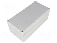 Enclosure: multipurpose; X: 80mm; Y: 160mm; Z: 57mm; EUROMAS II; ABS BOPLA