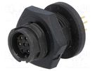 Connector: circular; EN2; socket; female; THT; for panel mounting SWITCHCRAFT