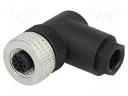 Connector: M12; plug; PIN: 5; female; A code-DeviceNet / CANopen HIRSCHMANN