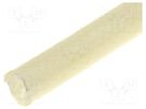 Insulating tube; fiberglass; -25÷155°C; Øint: 1mm; 5kV/mm; reel ZDIII